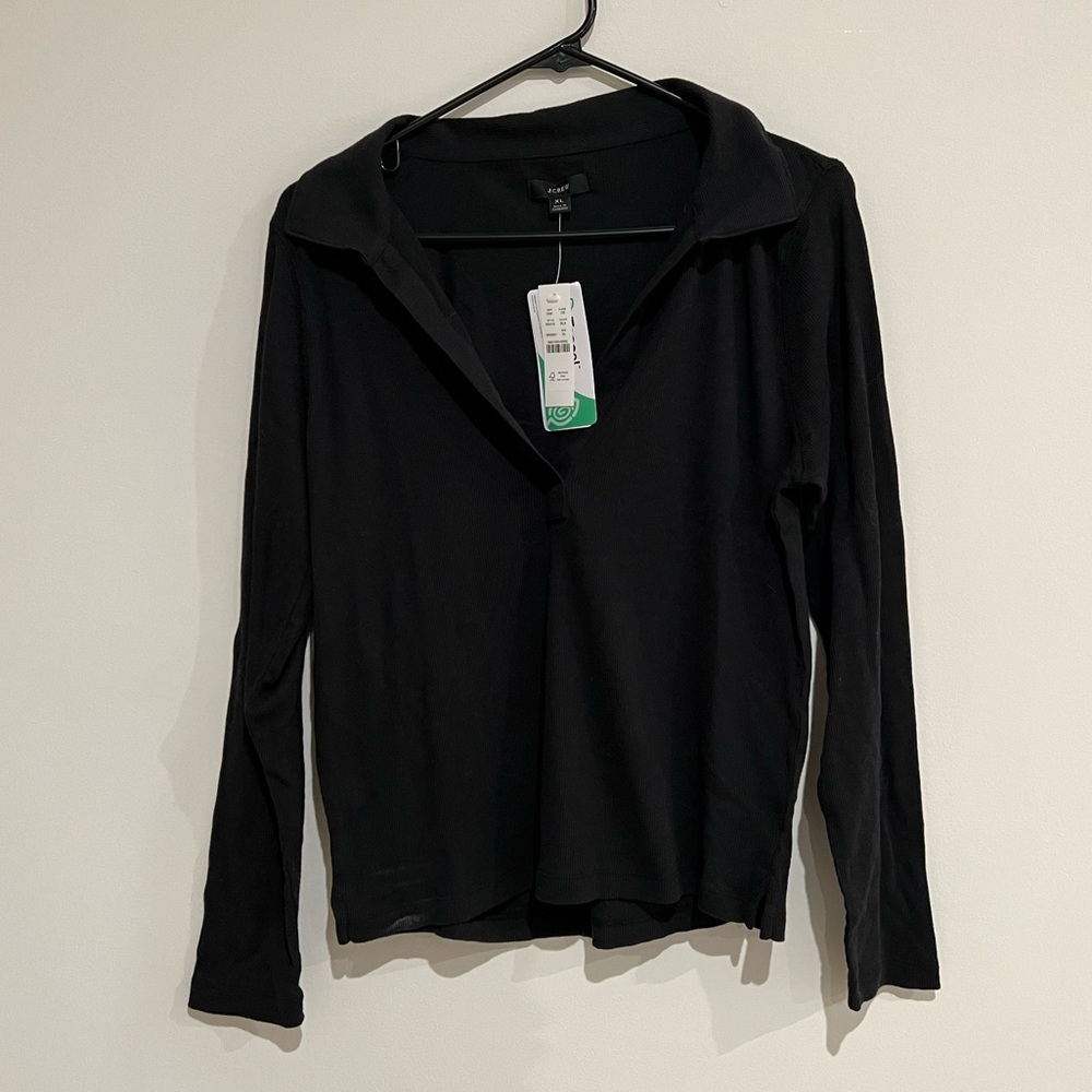 COPY - NWT J.Crew Ribbed Polo Shirt